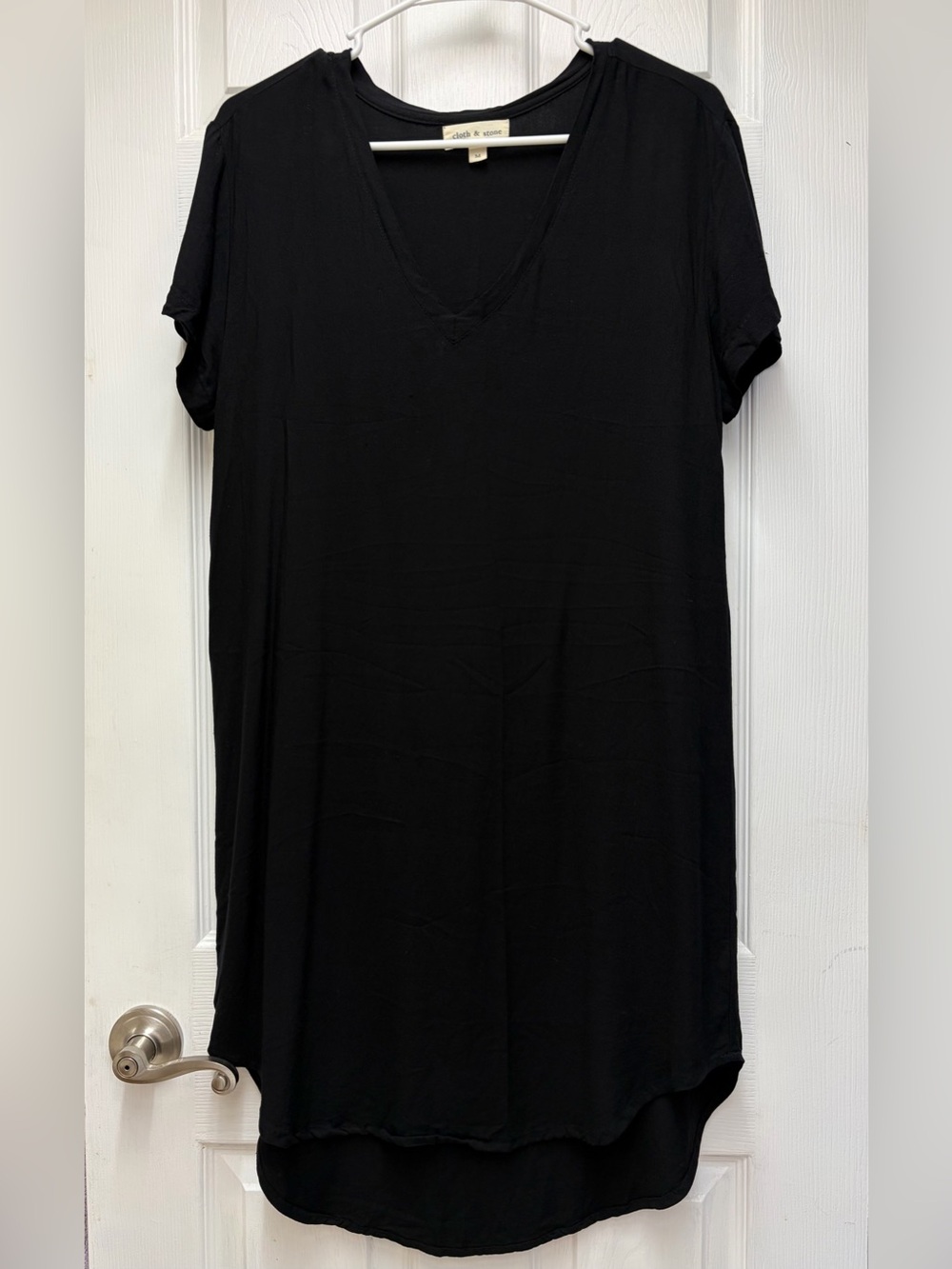 Anthropologie Cloth & Stone Justine Crispin V-Neck T-Shirt Dress